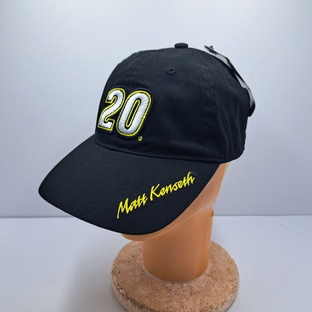 Chase Authentics Matt Kenseth 20 Hat Black Joe Gibbs Racing NASCAR Strap